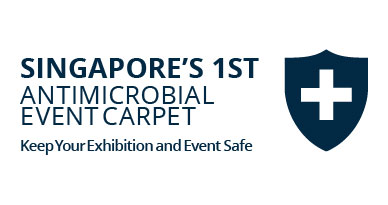 EXPOflor - Antimicrobial Event Carpet Logo